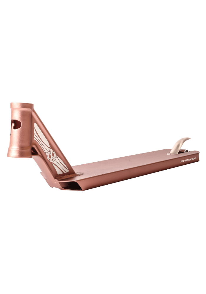 Scooter deck for freestyle scooter, Bronze