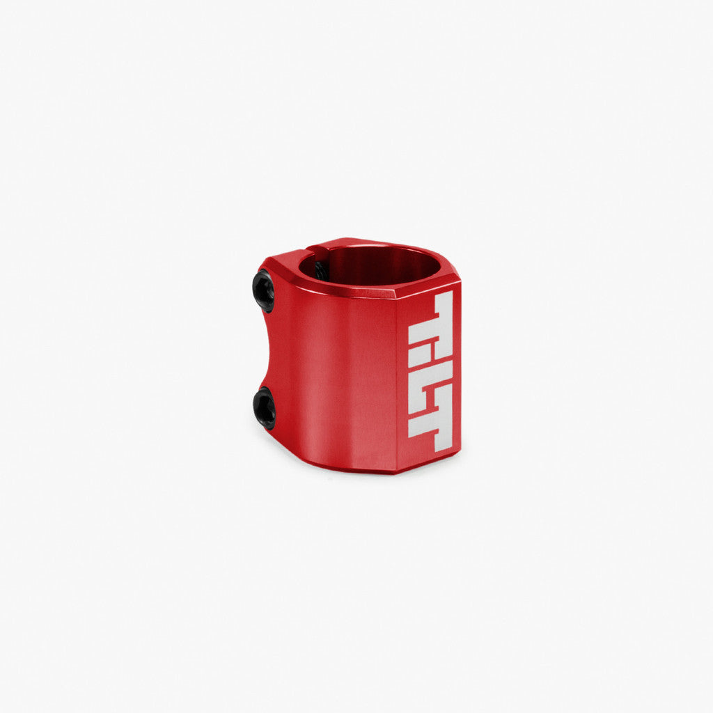 Tilt Classic Double Clamp, Red