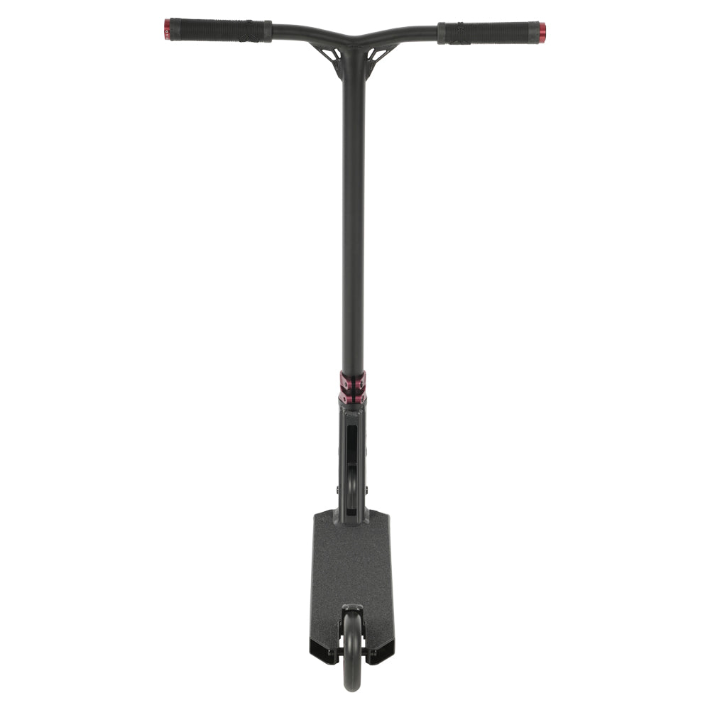 Triad C120 Rabid Black / Red Park Freestyle Scooter Back View