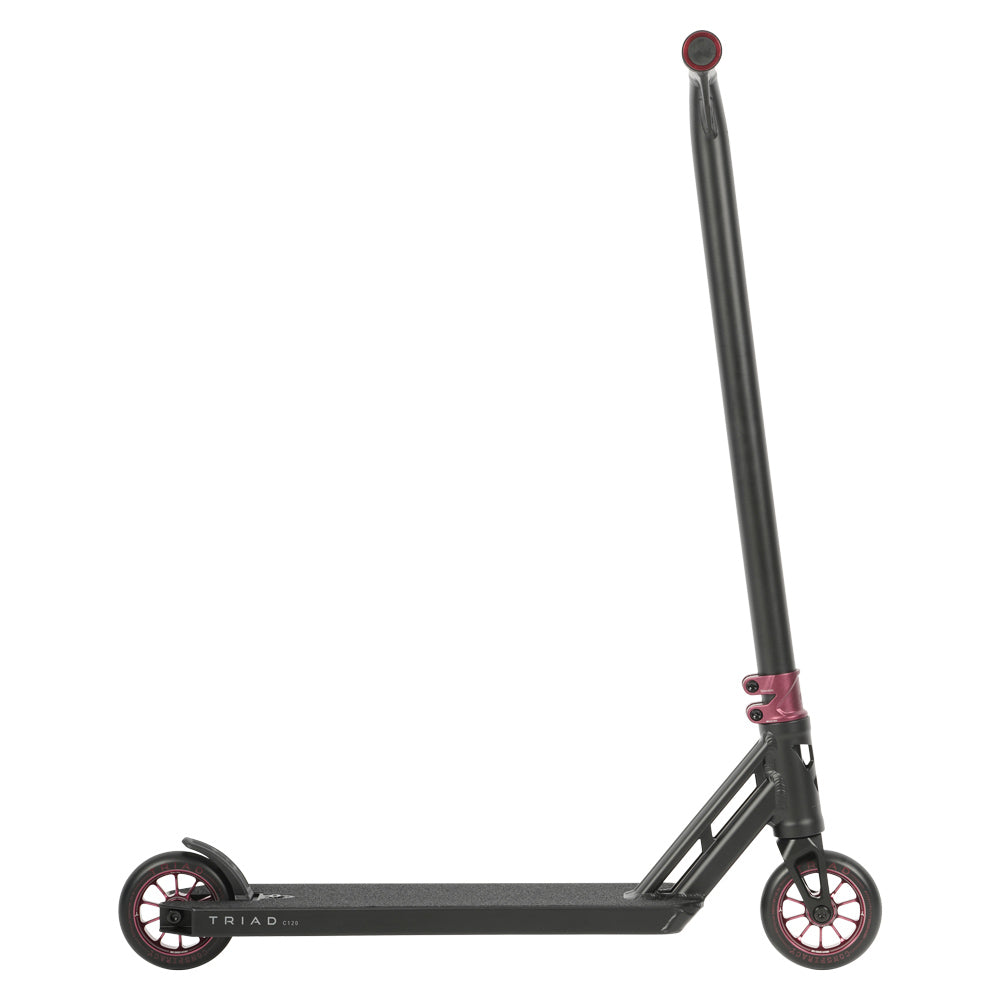 Triad C120 Rabid Black / Red Park Freestyle Scooter Side Right