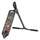 Triad C120 Rabid Black / Red Park Freestyle Scooter Flipped