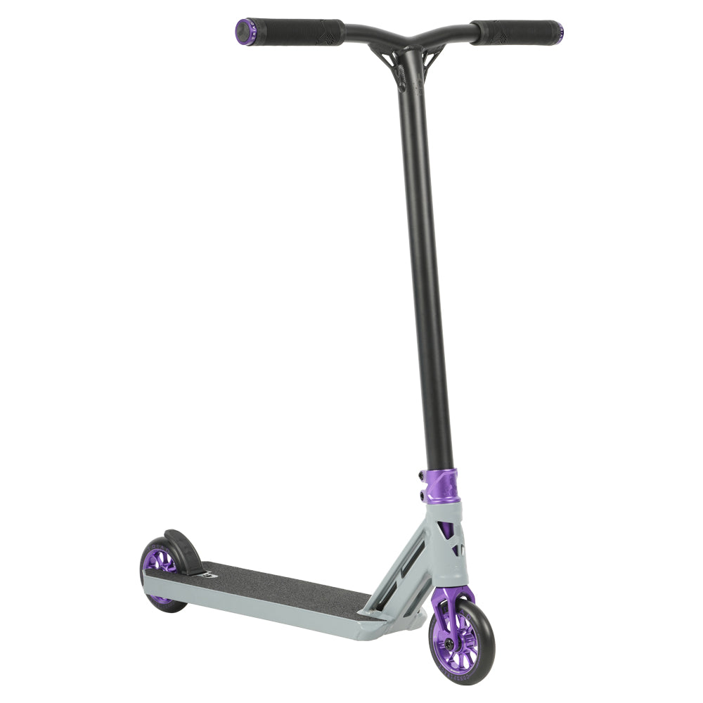 Triad C120 Condemned Matte Grey / Purple Park Freestyle Scooter Right
