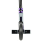 Triad C120 Condemned Matte Grey / Purple Park Freestyle Scooter Back Angle Deck