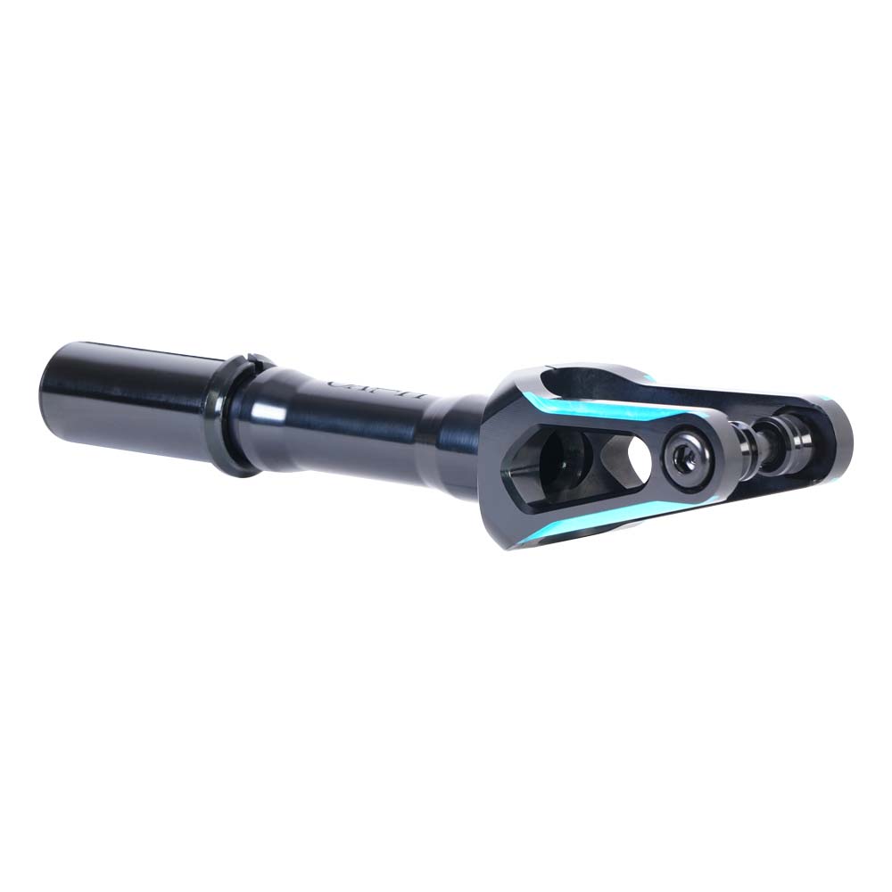 Oath Spinal IHC Freestyle Scooter Fork Black Blue Angle Axle