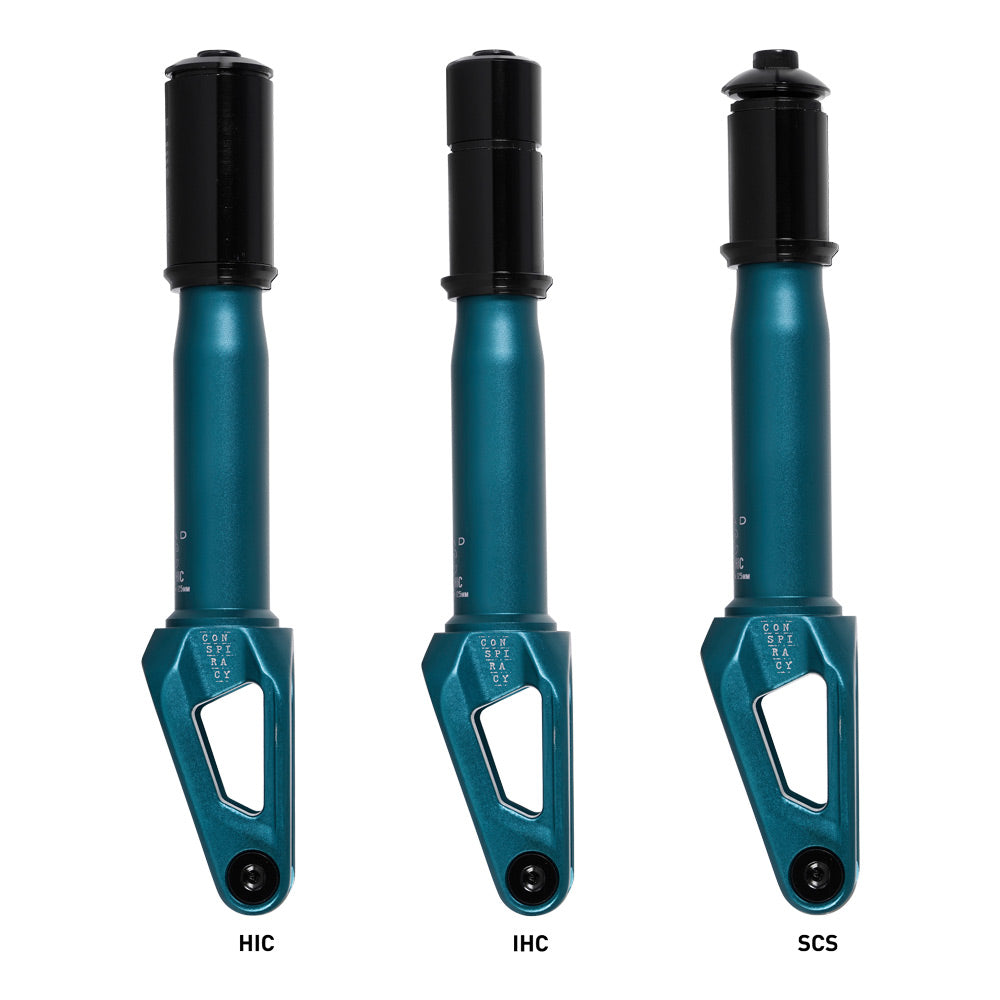 Triad Conspiracy TUC (Triad Universal Compression) Freestyle Scooter Fork Blue 3 Compressions
