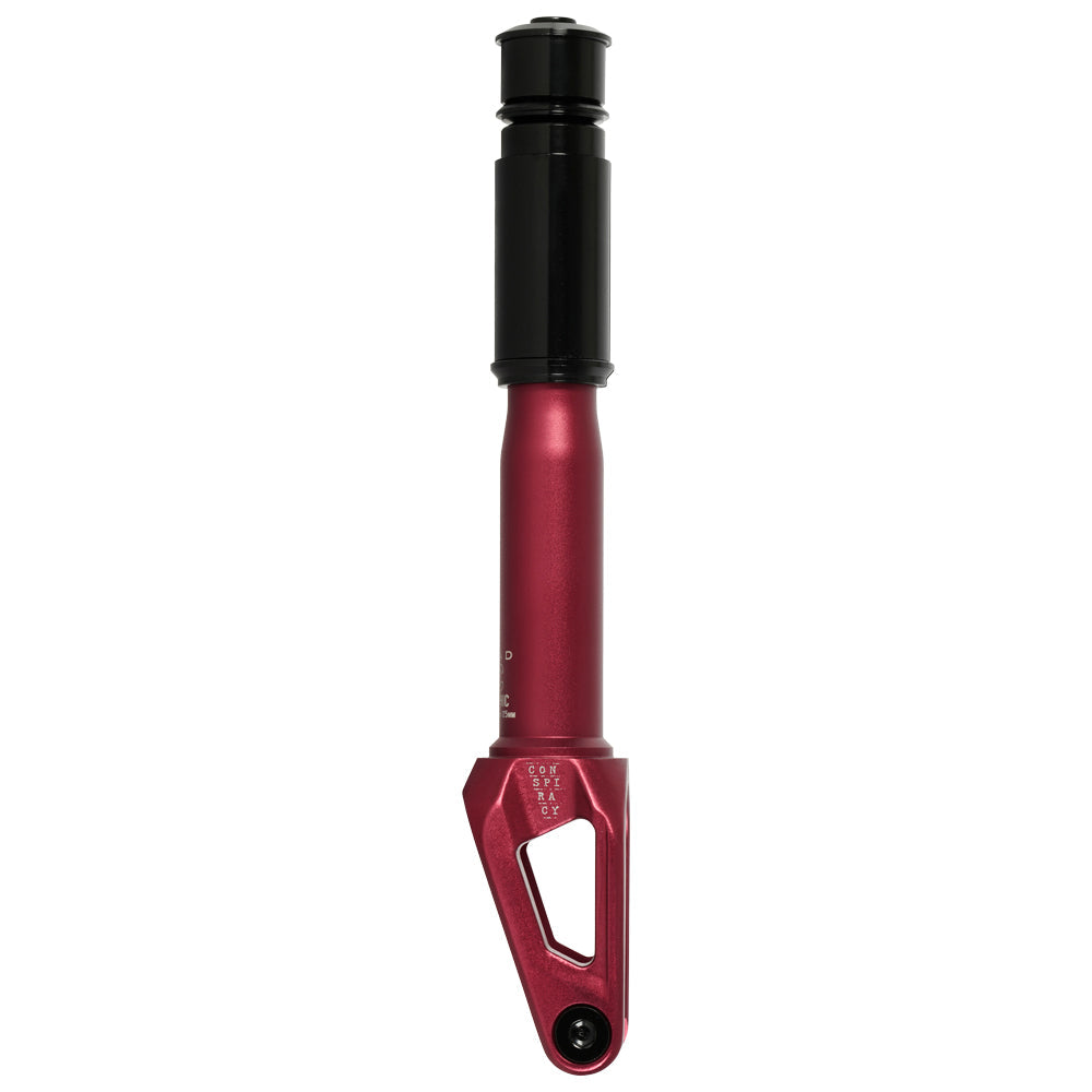 Triad Conspiracy TUC (Triad Universal Compression) Freestyle Scooter Fork Red Side