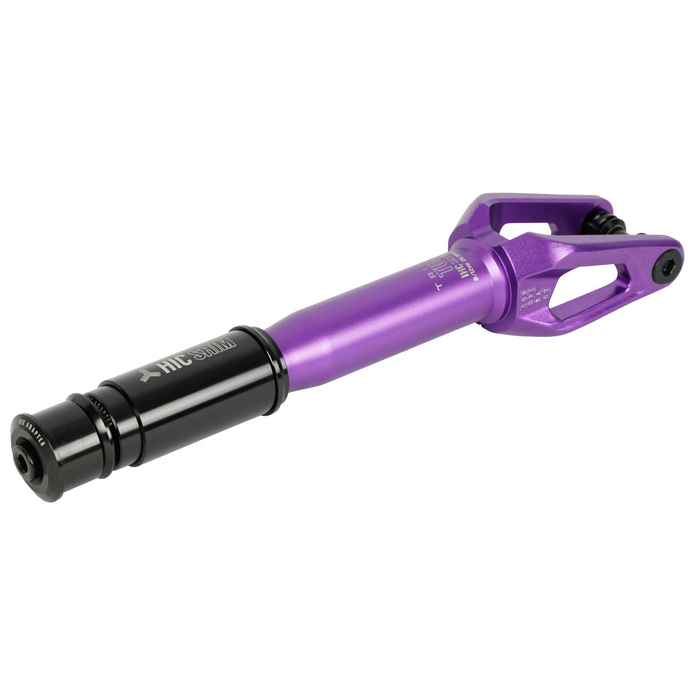 Triad Conspiracy TUC (Triad Universal Compression) Freestyle Scooter Fork Purple Back