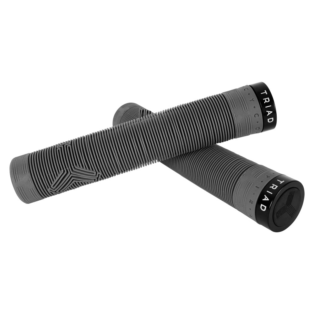 Triad Conspiracy 155mm Grips Grey Crossed