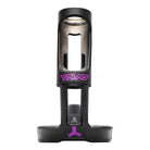 Triad Psychic - Scooter Deck Black Purple Front Headtube