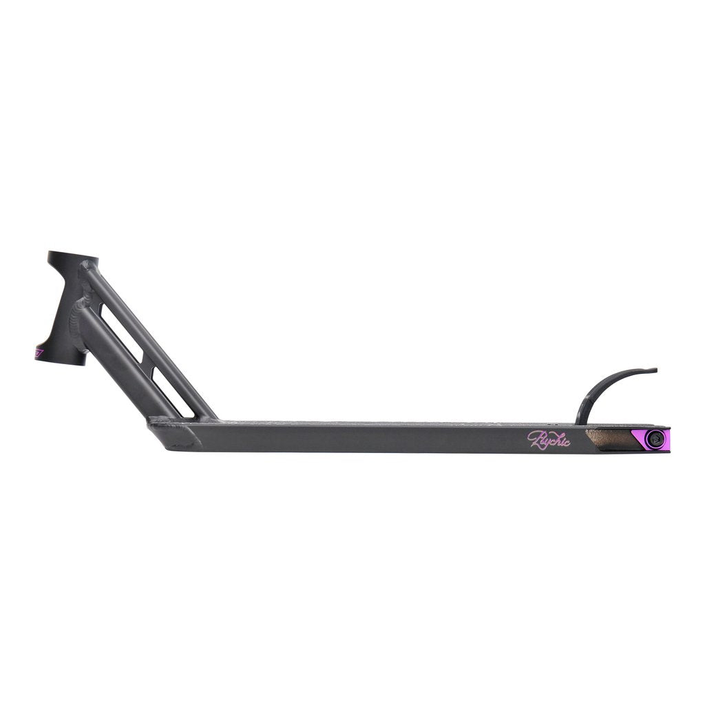 Triad Psychic - Scooter Deck  Black Purple Side View