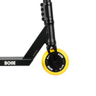 UrbanArtt Bone 6in x 23in Black / Yellow Street Freestyle Scooter Front Side Wheel