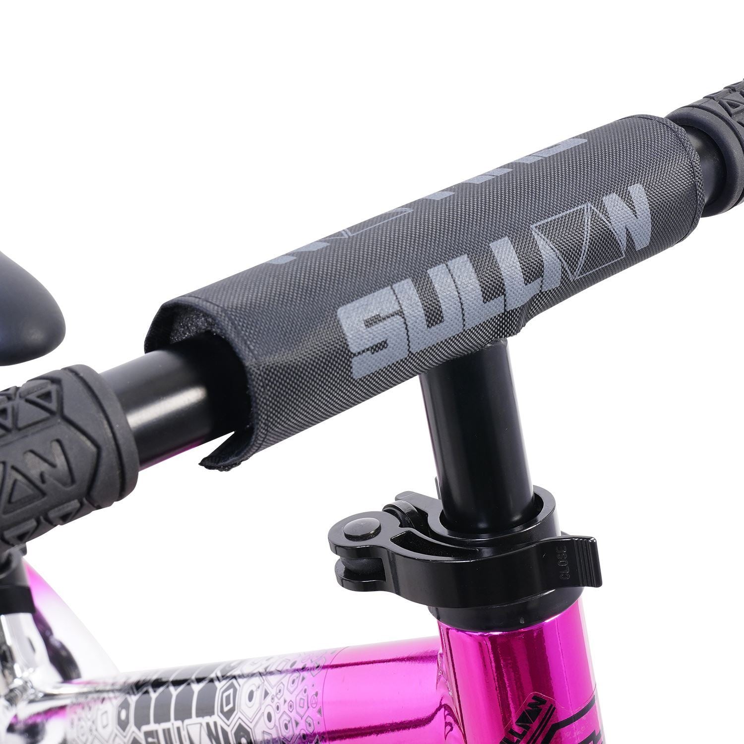 Sullivan Evade 12in - Balance Bike Pink Black Silver Bar Protector