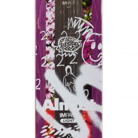 Almost In Bloom Impact Light Max 8.0 - Skateboard Deck Top