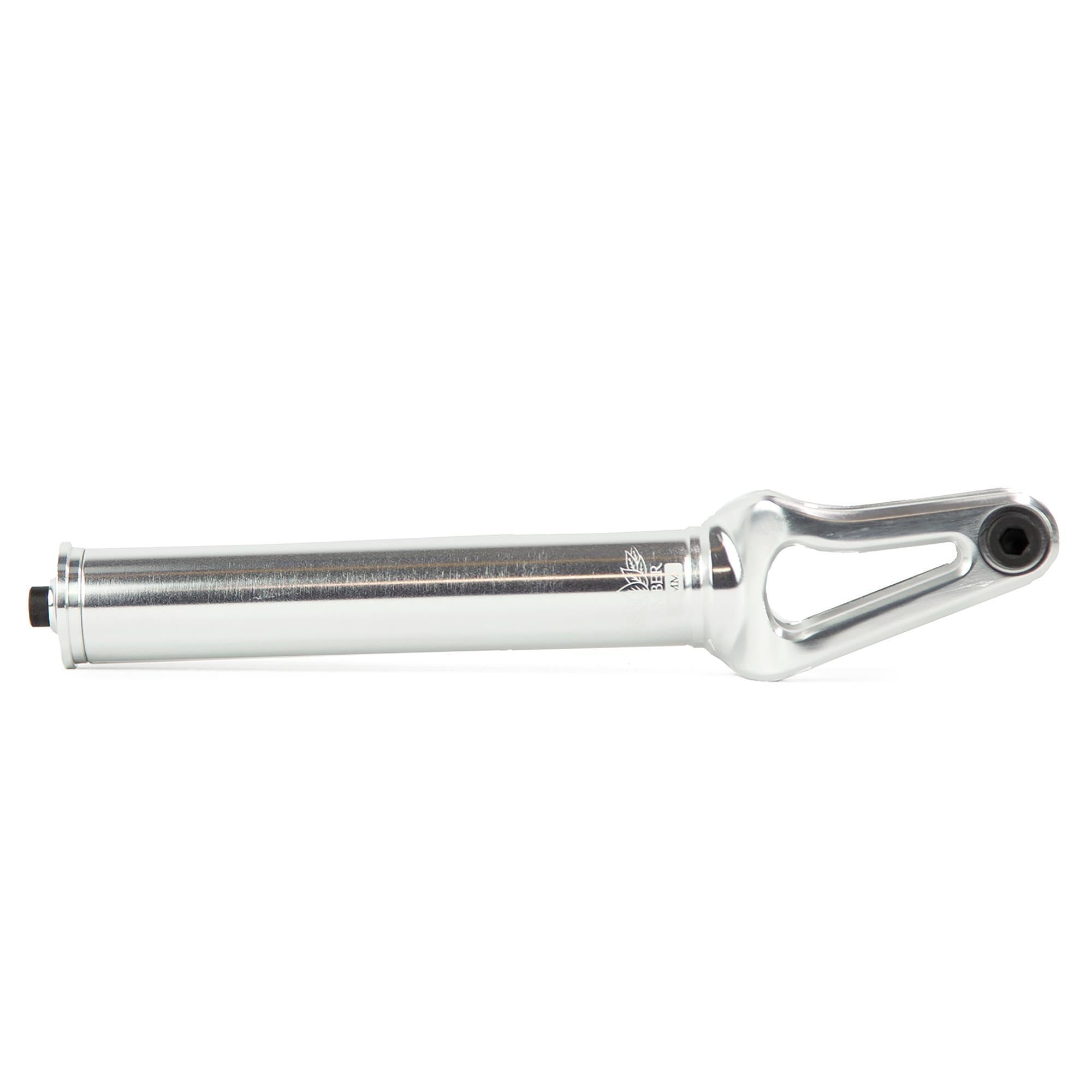 North Scooters Amber 30mm - Scooter Fork Silver Side View