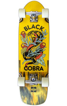 Dusters Cobra Yellow 29.5" - Cruiser Complete Deck Design Snake
