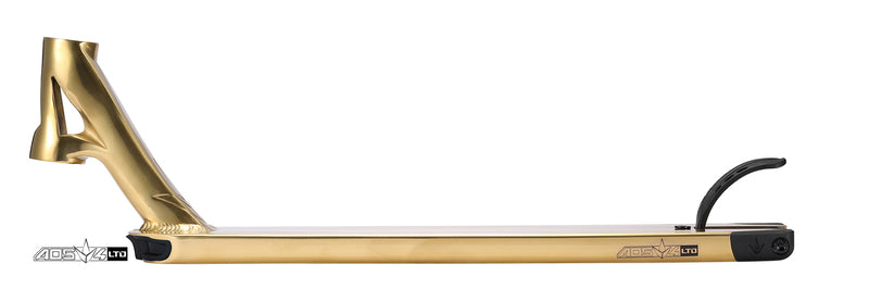 Envy AOS V4 Limited Edition Flavio Pesenti 2018, Scooter Deck, Gold, Side View