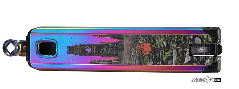 Envy AOS V4 Limited Edition Jon Reyes 2018, Scooter Deck, Oilslick, Bottom View