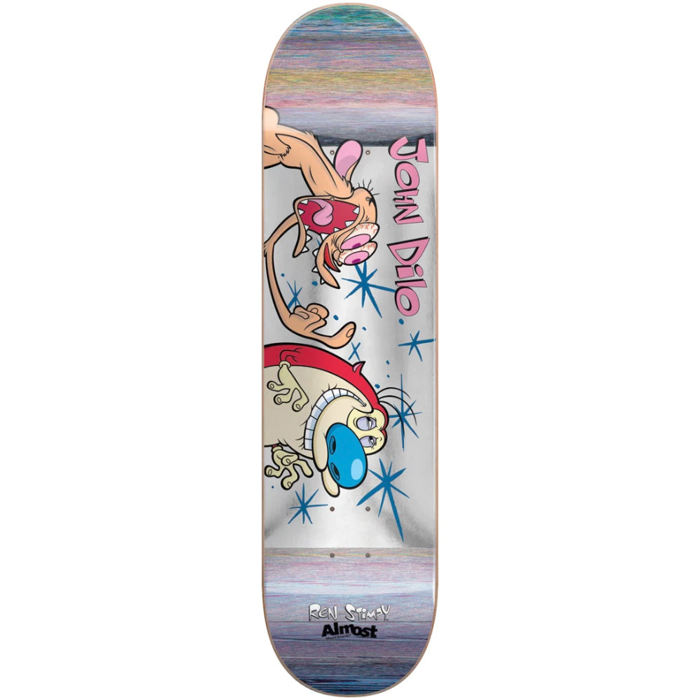 Almost Dilo Ren & Stimpy Fingered R7 8.125 - Skateboard Deck