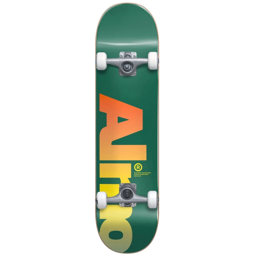Almost Fall Off FP Green 8.25 - Skateboard Complete