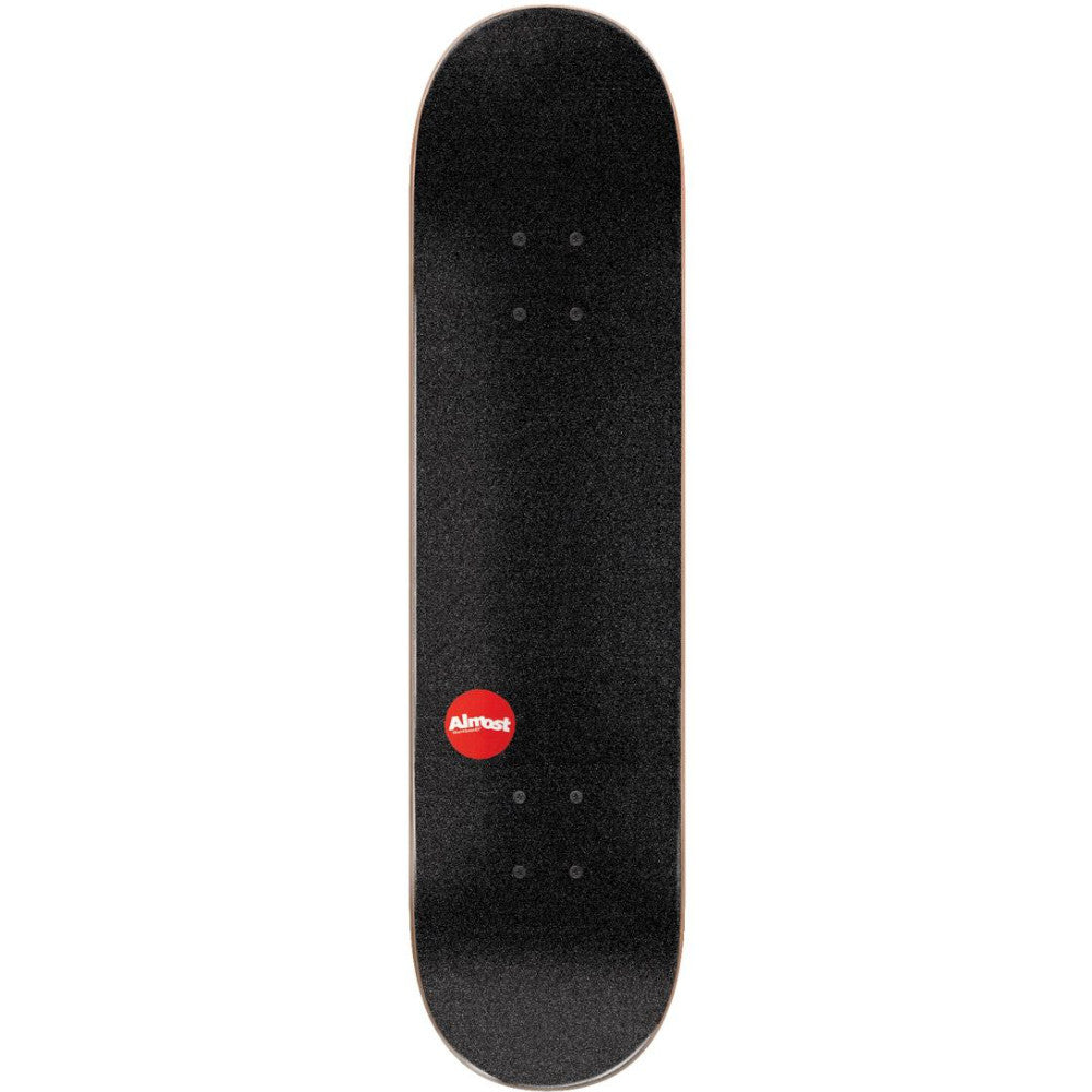 Almost Ivy League Premium Black 7.375 - Skateboard Complete Top Griptape