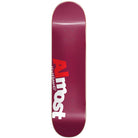 Almost Most HYB Burgundy 8.0 - Skateboard Deck