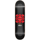 Almost Mullen UBER Expanded 8.0 Red- Skateboard Deck