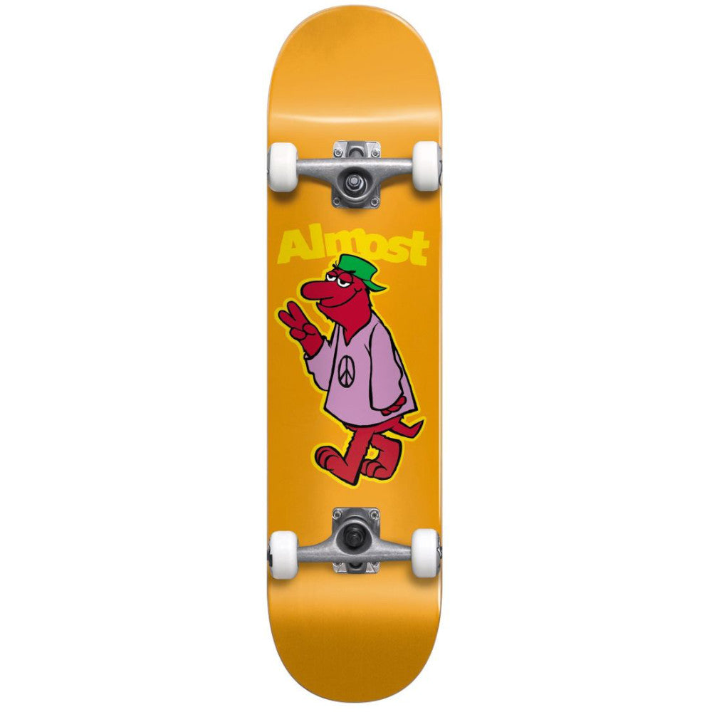 Almost Peace Out FP Orange 7.875 - Skateboard Complete
