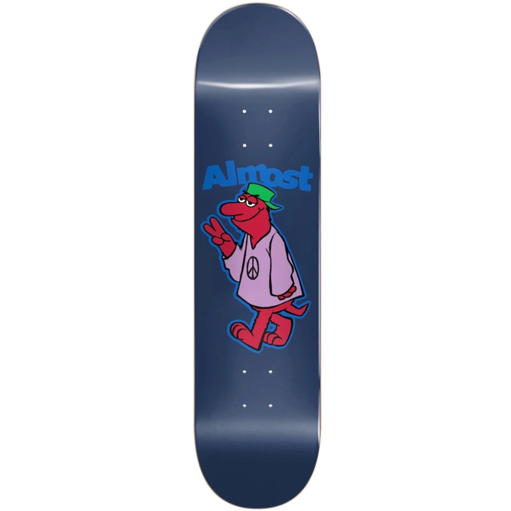 Almost Peace Out HYB Blue 8.375 - Skateboard Deck 