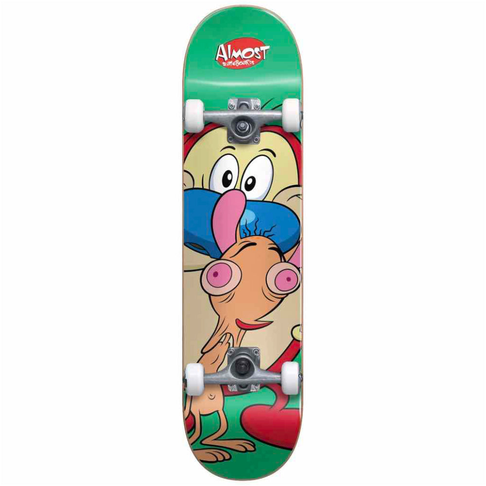 Almost Youth Ren & Stimpy On My Back Resin 7.0 - Skateboard Complete
