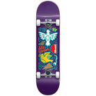 Almost Skateistan Sky Doodle FP Purple 7.875 - Skateboard Complete