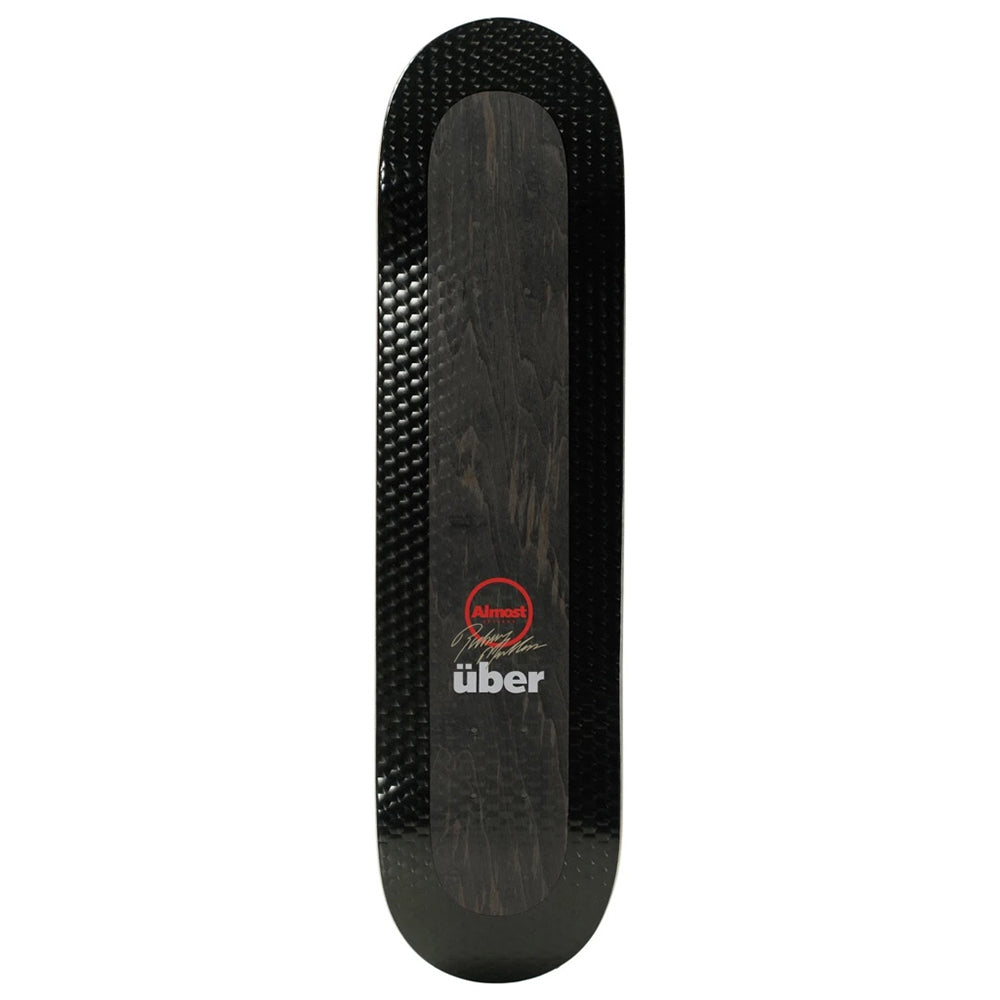 Almost Uber Black Mullen 8.0 - Skateboard Deck