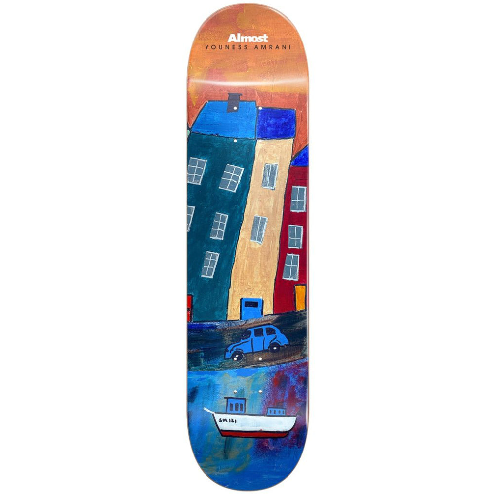 Almost Youness Places R7 Left 8.0 - Skateboard Deck
