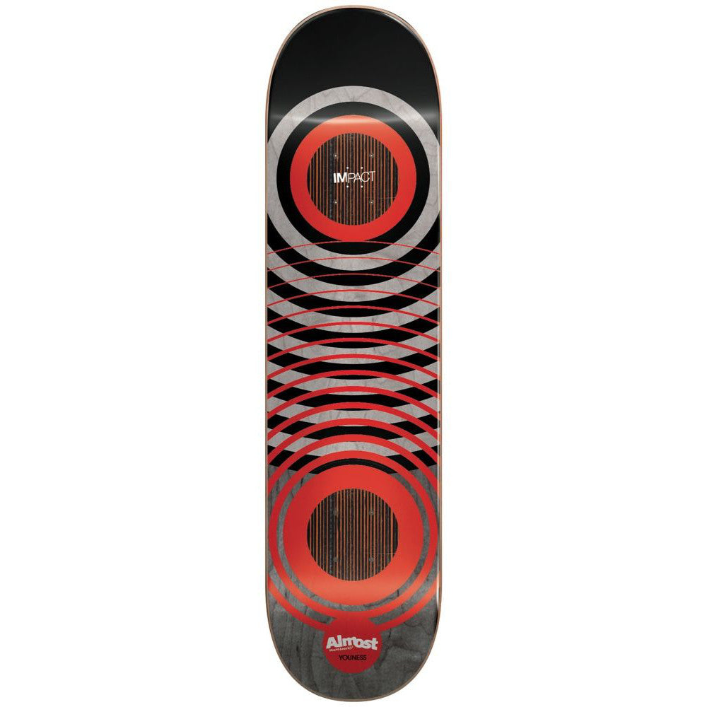 Almost Youness Red Rings Impact 8.25 - Skateboard Deck