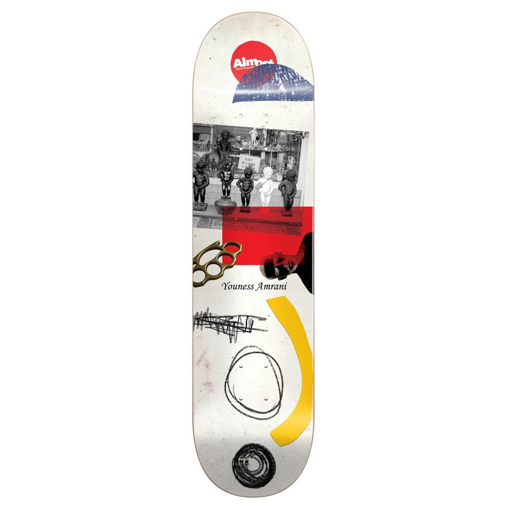 Almost Youness Scraps R7 8.5 - Skateboard Deck