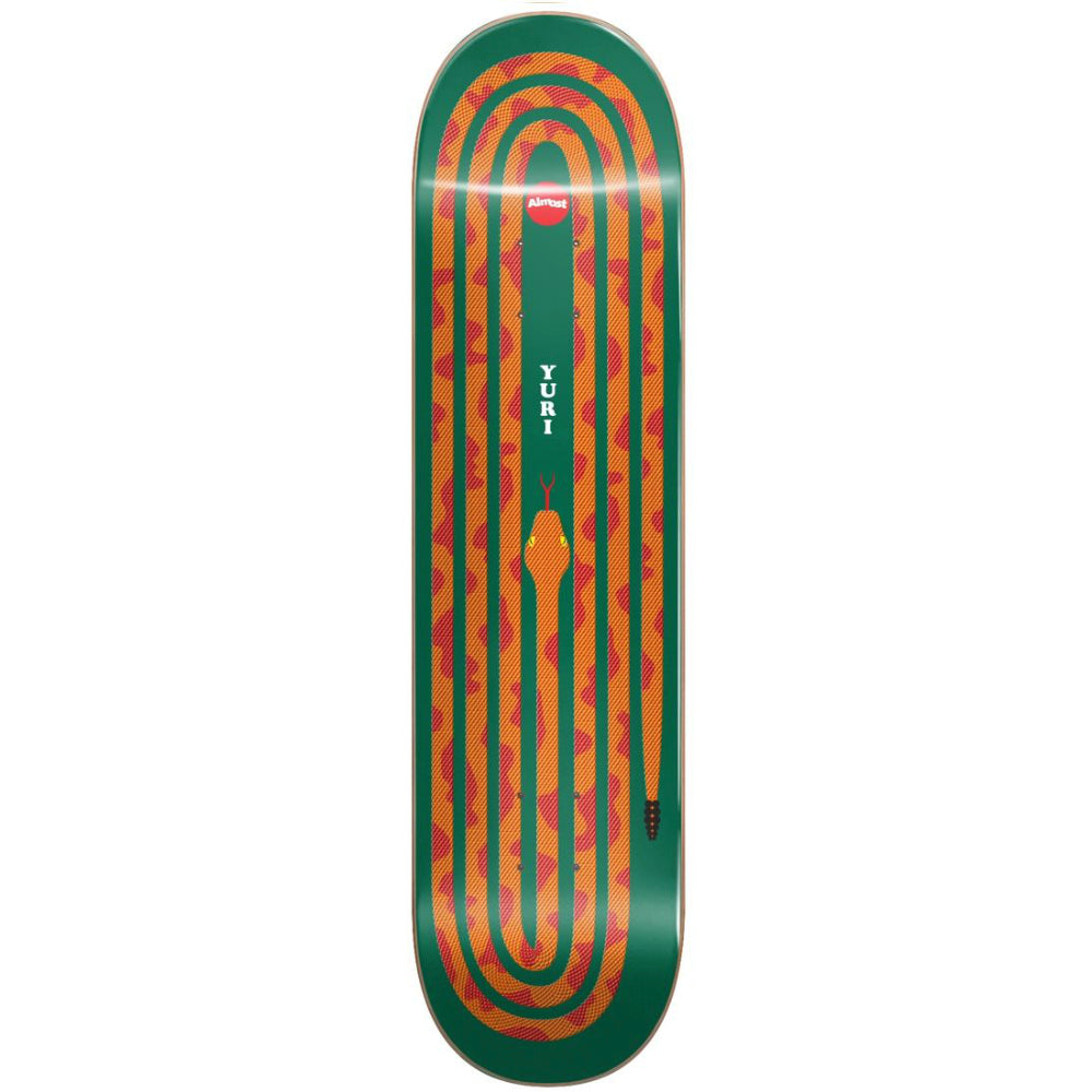 Almost Yuri Snake Pit R7 Orange 8.125 - Skateboard Deck