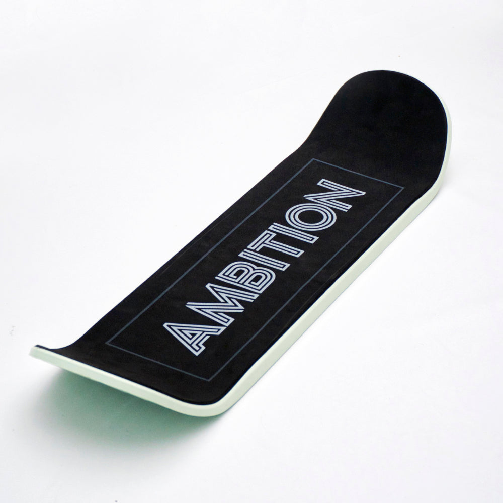 Ambition Jib Mint Snowskate Angle The Jib Series are entry level injected plastic snowskates. Perfect for the beginner snowskater with limited skateboarding experience. Ideal for backyard ride-on obstacles, hill bombs and learning basic tricks. Get jibbin’!  Store in a cold & covered area for optimal stiffness and performance. Proudly made in Montreal, Canada from recyclable plastic.
