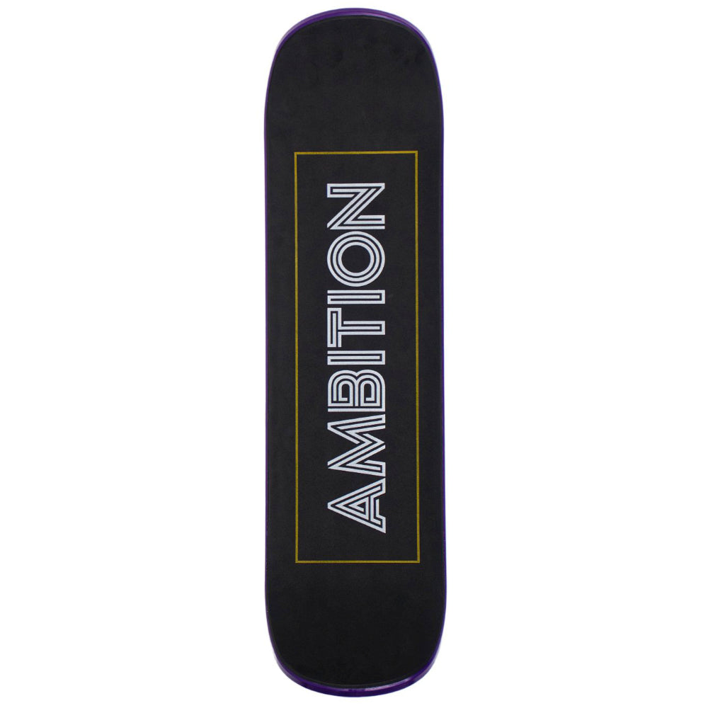 Ambition Jib Purple Snowskate Griptape The Jib Series are entry level injected plastic snowskates. Perfect for the beginner snowskater with limited skateboarding experience. Ideal for backyard ride-on obstacles, hill bombs and learning basic tricks. Get jibbin’!  Store in a cold & covered area for optimal stiffness and performance. Proudly made in Montreal, Canada from recyclable plastic.