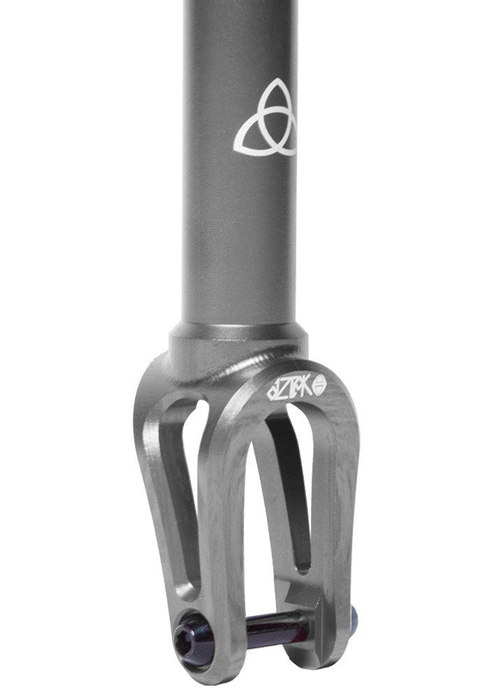 Scooter fork for freestyle scooter, Gray