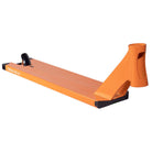 Antics Gallery 5"- Scooter Deck Unique One Piece Extrusion Neck And Deck Plate Orange
