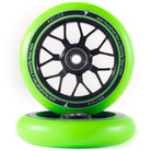 Antics Glider Scooter Wheels 110x24mm Green Pair