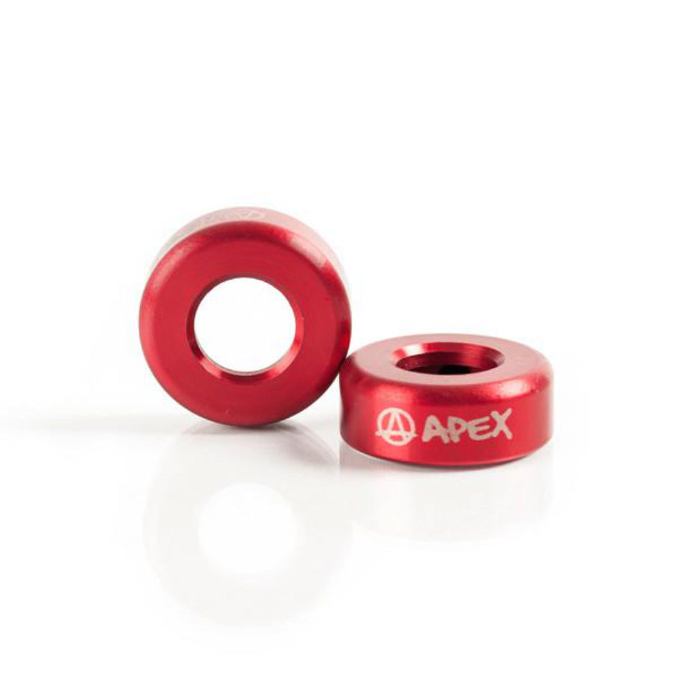 Apex Aluminium - Bar Ends Red