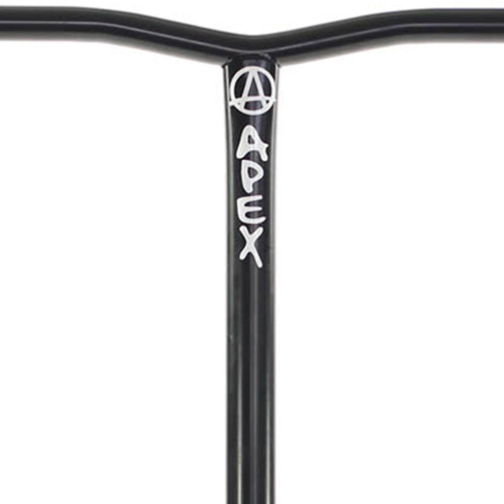 Apex Bol Bars Black Standard Freestyle Scooter Bars Close up