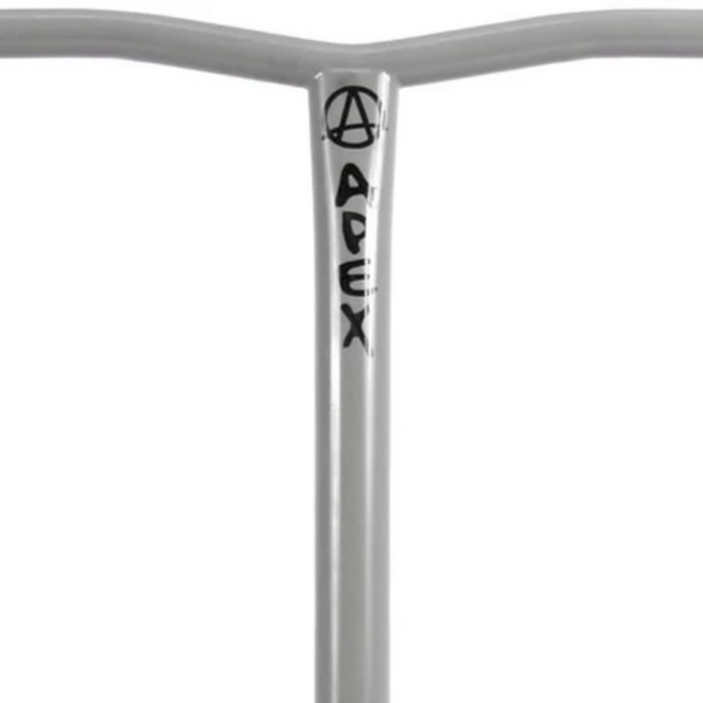Apex Bol Bars Black Oversized Freestyle Scooter Bars HIC Light Grey Close Up