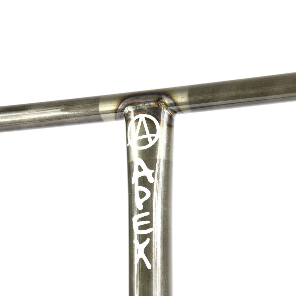 Apex T-Bars XXL Freestyle Scooter Bars Clear Raw