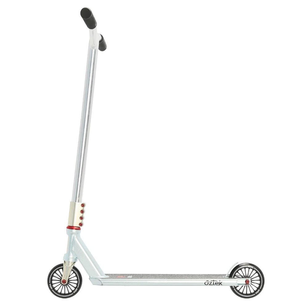 Aztek Corsa Freestyle Super Light Park Scooter Complete Aqua Side View