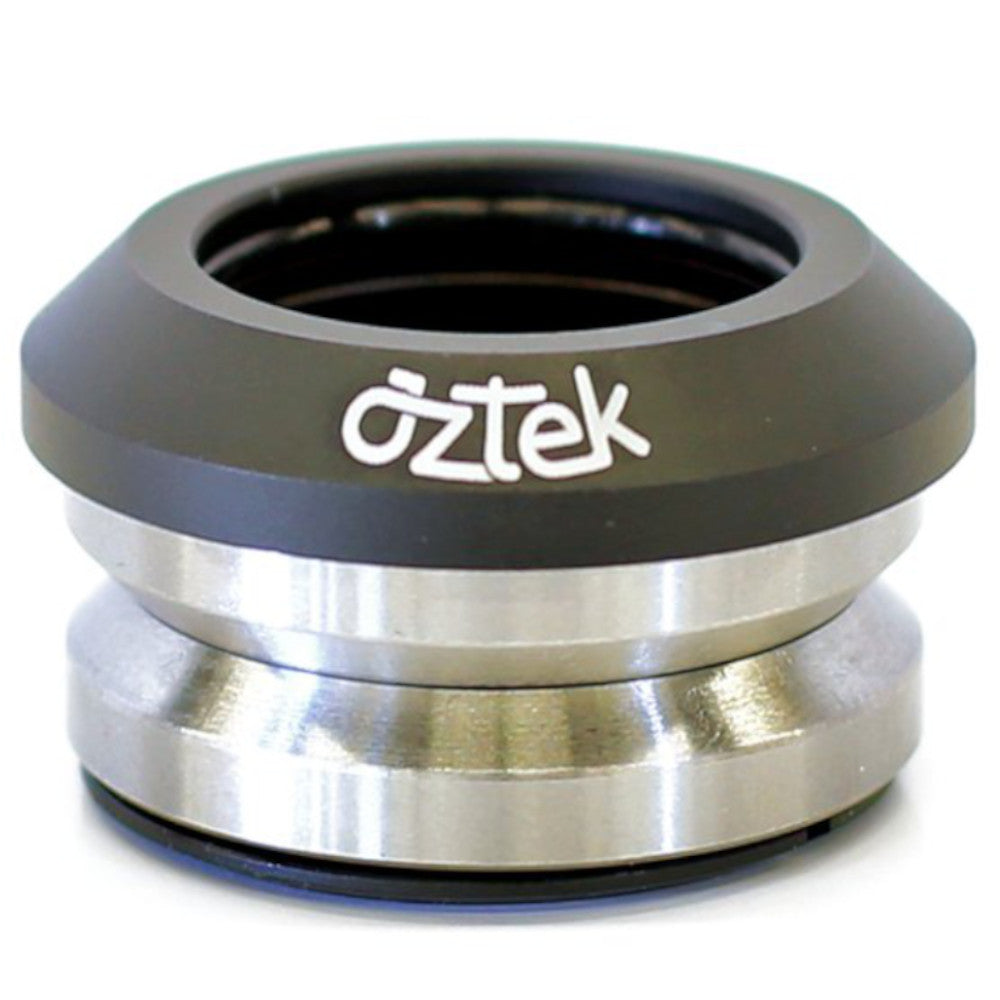 Aztek Integrated - Headset Matte Black White Logo