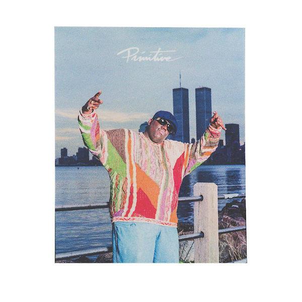 Primitive Biggie Twin Tower - Sticker