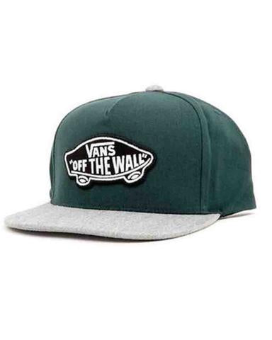 Vans Boys Classic Patch Snapback - Hat Darkest Spruce
