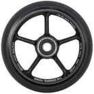Black Pearl Original V2 Simple Layer 110mm (PAIR) - Scooter Wheels Matte Black Close Up 