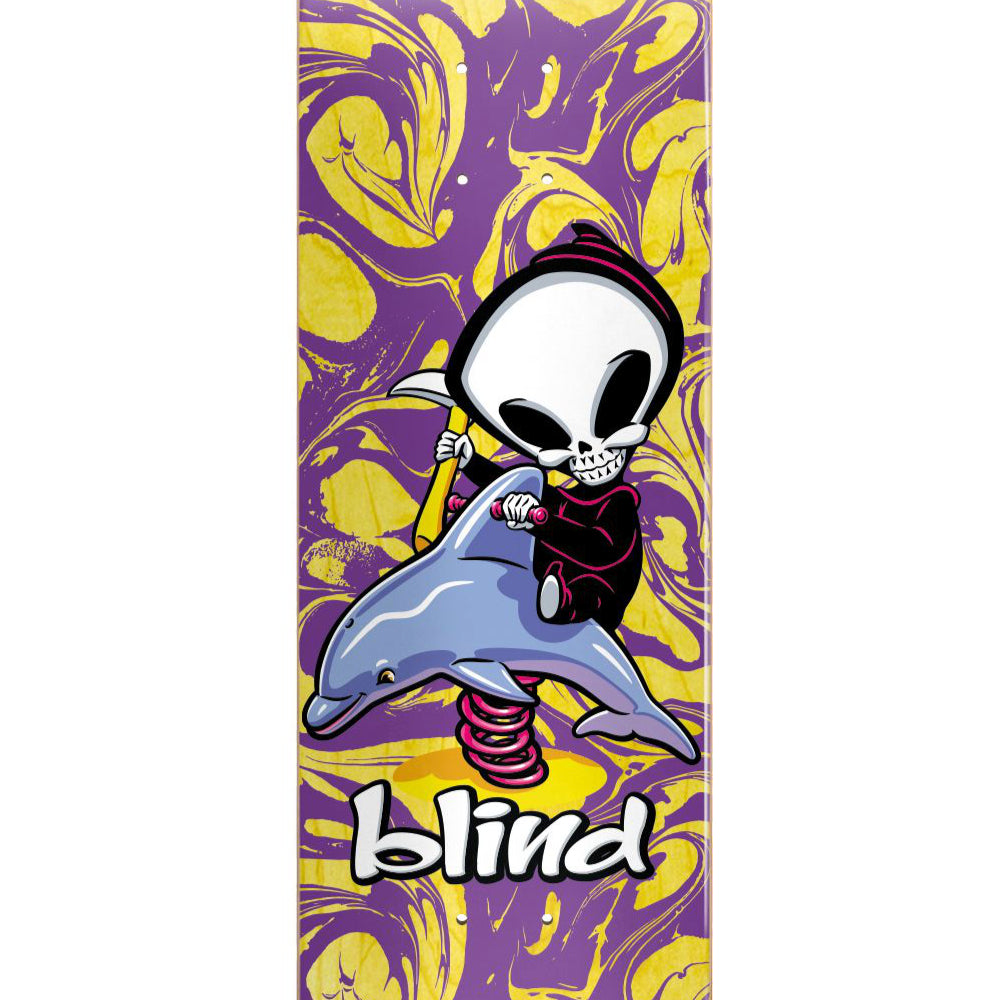 Blind Ilardi Reaper Ride R7 8.0 - Skateboard Deck Close Up